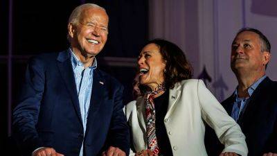 Joe Biden - Kamala Harris - Julia Johnson - Fox - Kamala Harris praises Biden's legacy in first remarks since announcing 2024 bid - foxnews.com - Usa