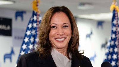 Harris debuts on campaign trail as favorite for Democratic nomination: Live Updates