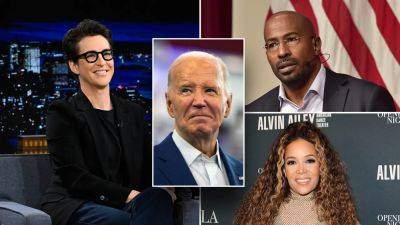 Rachel Maddow - Brian Flood - Fox - Biden applauded as ‘patriot,’ showered with praise from liberal media for bowing out of election - foxnews.com - Usa - Washington, county George - county George
