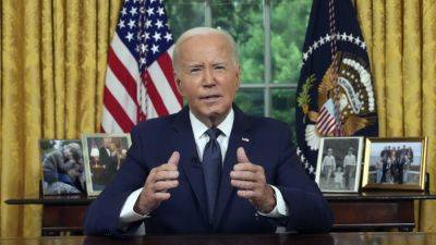 Biden will address the nation Wednesday on his decision to drop his 2024 Democratic reelection bid