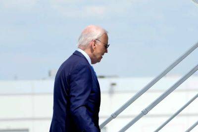 Watch: Biden returns to White House after exiting 2024 presidential race