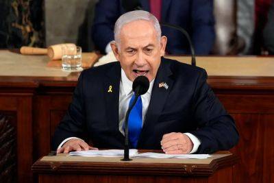 Benjamin Netanyahu - Netanyahu calls protesters ‘useful idiots’ as he vows ‘total victory’ over Hamas in speech to Congress - independent.co.uk - Usa - Israel - Iran - Palestine - county Hill - city Tehran