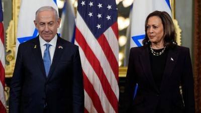 Kamala Harris - Benjamin Netanyahu - Trump - Greg Norman - Fox - Netanyahu reportedly upset with Harris over VP’s Israel remarks as White House pushes back - foxnews.com - Israel - county Harris