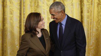 The Obamas have endorsed Harris, capping a week where Democrats embraced her