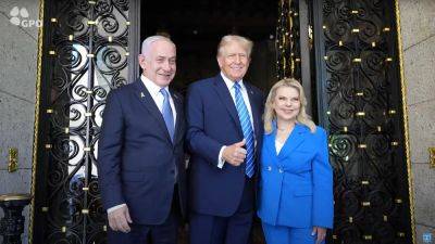 Donald Trump - Kamala Harris - Christopher Wray - Benjamin Netanyahu - Andrew Feinberg - Oliver OConnell - Trump news live: Former president meets with Netanyahu after Israeli PM’s sit-downs with Biden and Harris - independent.co.uk - Usa - state Pennsylvania - Israel - state Ohio - Palestine - county Butler