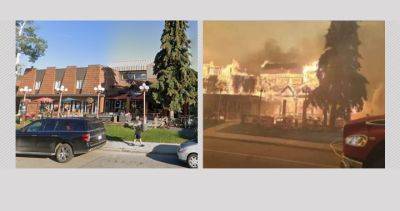 Katie Dangerfield - Jasper wildfire: Before-and-after photos show destruction of town - globalnews.ca - Canada - county Park