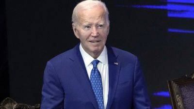 Biden is pivoting to his legacy. He speaks Monday at the LBJ Presidential Library