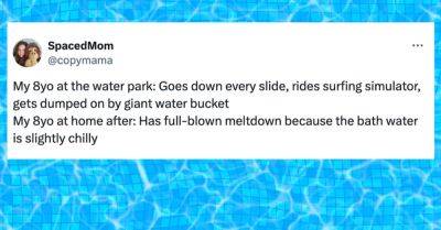 25 Tweets About Braving A Water Park With Kids