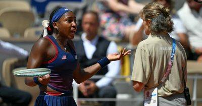 Coco Gauff Breaks Down Into Tears Over Line Call In Olympic Defeat