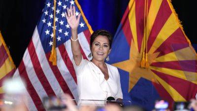 Kari Lake wins Arizona's GOP Senate primary. She'll face Democratic Rep. Ruben Gallego
