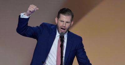 Eric Trump Freaks Out After His Cousin Endorses Kamala Harris