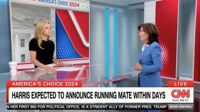 Kamala Harris - Josh Shapiro - Andy Beshear - Kathy Hochul - Pete Buttigieg - Hanna Panreck - David Axelrod - Tim Walz - Fox - Mark Kelly - CNN host asks Gov. Hochul if she's bothered by Kamala Harris' VP short list being 'all White men' - foxnews.com - state Pennsylvania - New York - state Minnesota - state Arizona - state North Carolina - state Kentucky