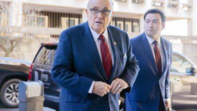 Rudy Giuliani agrees to deal to end his bankruptcy case, pay creditors’ financial adviser $400k