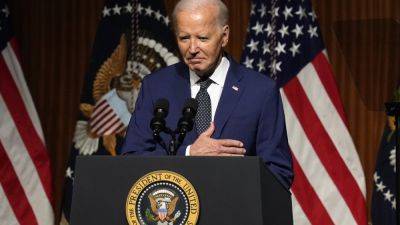 Biden is adjusting to a new reality, coming to terms with his departure from 2024 race
