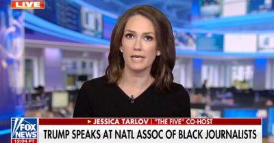 Joe Biden - Donald Trump - Kamala Harris - Trump - Rachel Scott - Abraham Lincoln - Martha Maccallum - Ben Blanchet - Fox News - Joe Concha - Jessica Tarlov - Fox News Host Trashes Trump's NABJ Interview With 'Complete' On-Air Takedown - huffpost.com - Usa - India - Jamaica - Lincoln