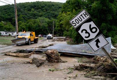 Southern - Out Of - Debby finally moves out of the US, though risk from flooded rivers remains - independent.co.uk - Usa - state Pennsylvania - city New York - state Florida - New York - Canada