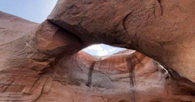 Marco Margaritoff - Utah's Famed 'Double Arch,' Made Of 190-Million-Year-Old Navajo Sandstone, Collapses - huffpost.com - state Utah - county Lake - county Powell