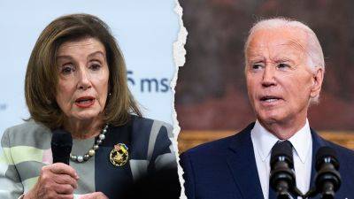 Donald Trump - Nancy Pelosi - Chuck Schumer - Hanna Panreck - Fox - President Biden admits pressure from Democrats contributed to decision to drop out - foxnews.com