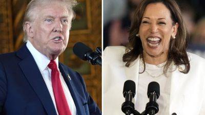 Donald Trump - Kamala Harris - MICHELLE L PRICE - WILL WEISSERT - Tim Walz - Harris is pushing joy. Trump paints a darker picture. Will mismatched moods matter? - apnews.com - Usa - Washington - state Florida - state Minnesota