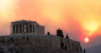 Evacuations Ordered As 'Exceptionally Dangerous' Wildfire Rages Near Athens, Greece - huffpost.com - Greece