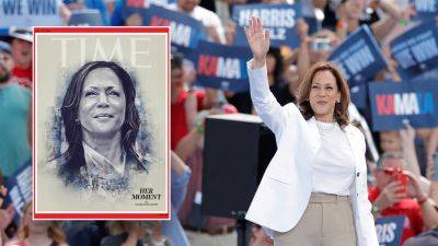 Kamala Harris’ glowing Time cover dragged by critics: 'Journos worshipping politicians, terrific'