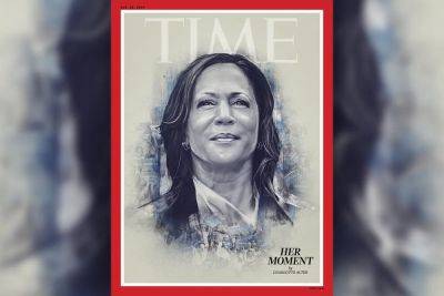 Joe Biden - Donald Trump - Kamala Harris - Barack Obama - Michelle Del Rey - Tim Walz - Time magazine unveils new front cover: ‘The reintroduction of Kamala Harris’ - independent.co.uk - state Pennsylvania - New York - state Minnesota - state Michigan - state Wisconsin - county Swift - county Taylor