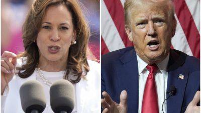 Joe Biden - Donald Trump - Kamala Harris - JONATHAN J COOPER - LINLEY SANDERS - Americans give Harris an advantage over Trump on honesty and discipline, an AP-NORC poll finds - apnews.com - Usa - Washington - county White - county Harris