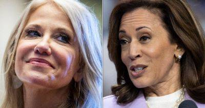 Kellyanne Conway's Dig At Kamala Harris Goes Left After She Fires Off... Compliments