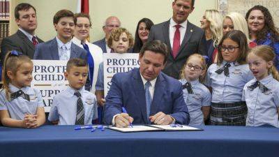 Ron Desantis - Conservatives are pushing a ‘parental rights’ agenda in Florida school board races. Will it work? - apnews.com - state Florida - state Utah - city Tallahassee, state Florida