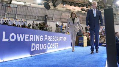 Joe Biden - Kamala Harris - AMANDA SEITZ - ZEKE MILLER - White House says prescription drug deals will produce billions in savings for taxpayers, seniors - apnews.com - Usa - Washington