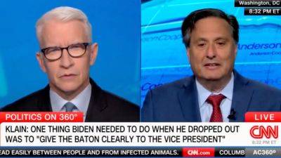 Ex-Biden chief of staff Ron Klain blasts Democrats who pushed Biden out: 'I think that was wrong'