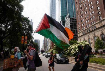 Kamala Harris - Kelly Rissman - Tim Walz - What impact will pro-Palestine protests have on the DNC? Tens of thousands expected in Chicago’s streets - independent.co.uk - Usa - Israel - Palestine - county Park