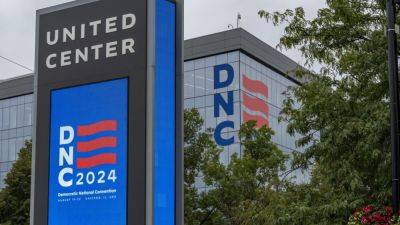 Joe Biden - Donald Trump - Kamala Harris - Hillary Clinton - Bill Clinton - Barack Obama - MEG KINNARD - Tim Walz - Is Here - The Democratic National Convention is here. Here’s how to watch it - apnews.com - state Pennsylvania - state Minnesota - city Chicago