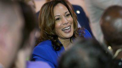 Favorable views of Kamala Harris have risen this summer heading into the DNC, AP-NORC poll shows