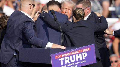 Few Americans trust the Secret Service after a gunman nearly killed Trump, an AP-NORC poll finds