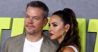 Matt Damon And Wife Make Rare Red Carpet Appearance With Their 4 Daughters
