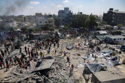 Via AP news wire - Ismail Haniyeh - Mourners pay respects to slain Hamas leaders as worries of regional war mount - independent.co.uk - Qatar - Israel - Iran - Lebanon - city Doha - Palestine - city Tehran - Morocco