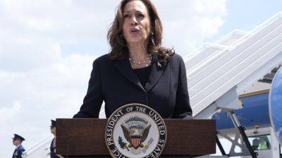 Joe Biden - Donald Trump - Kamala Harris - In July - Election 2024 Latest: Harris raised $310M in July, new poll finds few Americans trust Secret Service - apnews.com - Usa