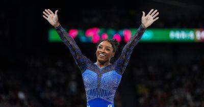 Kamala Harris - Donald J.Trump - Simone Biles - Olympic champion Simone Biles posted on social media that she loves her ‘Black job.’ - nytimes.com - India - state Ohio - city Chicago - Jamaica - city Tokyo