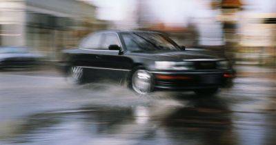 The 1 Thing You Should Never, Ever Do If Your Car Is Hydroplaning