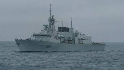China lodges complaint after Canadian warship passes through Taiwan Strait