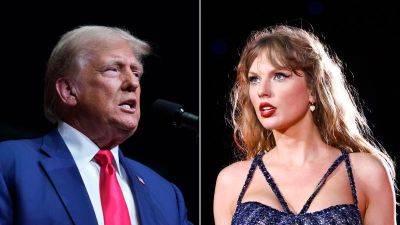 Donald Trump - Trump posts fake AI images of Taylor Swift and Swifties, falsely suggesting he has the singer’s support - edition.cnn.com - state Wisconsin - county Racine - county Swift - city Vienna