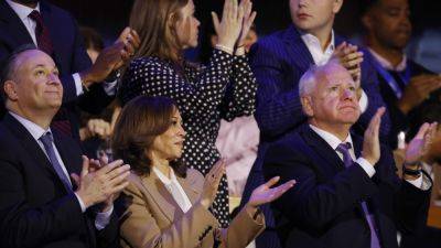 Donald Trump - Kamala Harris - Jasmine Crockett - Elena Moore - Alexandria Ocasio Cortez - Ashley Biden - Tim Walz - WATCH: AOC, Jasmine Crockett, the Bidens and Harris address Night 1 of the DNC - npr.org - state California - city New York - New York - state Texas - county White - city Chicago - city Cortez