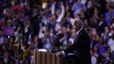 Brittney Melton - Biden gets hero’s welcome. And, protesters pull down fencing to get into the DNC - npr.org - city Chicago