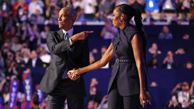 Donald Trump - Barack Obama - Michelle Obama - Jaclyn Diaz - Former First Lady Michelle Obama's suit sets the internet on fire - npr.org - New York - city Chicago