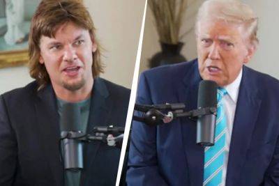 Donald Trump - Myriam Page - ‘That’s down and dirty’: Trump talks cocaine with podcaster Theo Von - independent.co.uk - Usa - state New Jersey