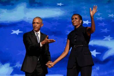 Donald Trump - Barack Obama - Michelle Obama - Kelly Rissman - Trump claims he ‘happens to like and respect’ the Obamas — hours before they eviscerate him at DNC - independent.co.uk - Usa