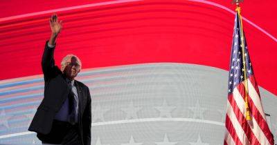 Kamala Harris - Bernie Sander - Convention Insider: Bernie Sanders Is in on the Joke - nytimes.com - Usa - New York - city Chicago - state Vermont - city Sander