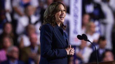 Joe Biden - Kamala Harris - Ashley Lopez - WATCH: Kamala Harris' full Democratic National Convention speech - npr.org - Usa - city Chicago