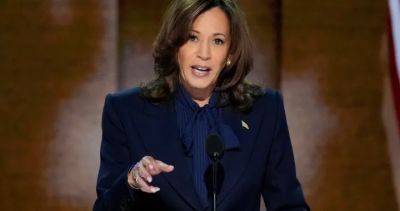 Joe Biden - Donald Trump - Kamala Harris - Harris warns about electing Trump again in historic acceptance speech - globalnews.ca - Usa - India - city Chicago - Jamaica